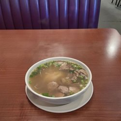 My lunch Pho & Thai Tea