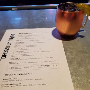 Tappo - Loganberry Mule - Wine Bars Near Me - Buffalo, New York