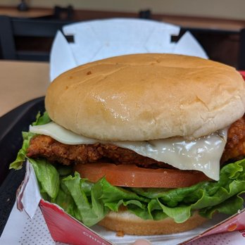 Chick-fil-A - Spicy Chicken Deluxe Sandwich - Fast Food Near Me - Tustin, California Chick-fil-A - Spicy Chicken Deluxe Sandwich - Fast Food Near Me - Tustin, California