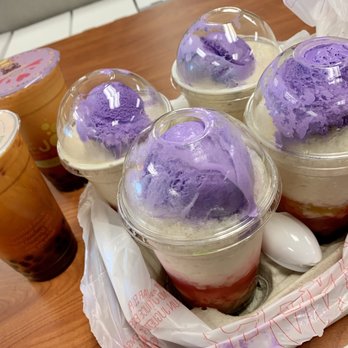 Reejoy Bubble Tea - 08.08.19 halo-halo and boba teas - Bubble Tea Near Me - Roseville, California