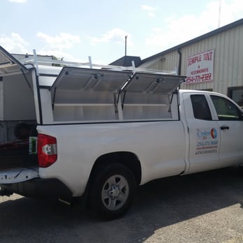 Temple Tint & Trim - ARE DX camper shell and Cargo Slide installed - Auto Glass Services Near Me - Temple, Texas