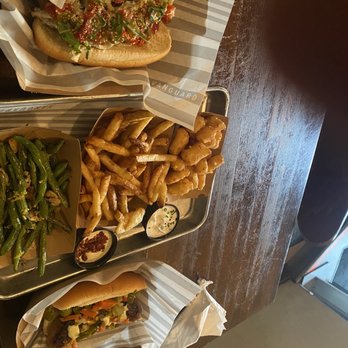 The Vanguard - Sausages (Itailian) fries, Cheese Curds, & green beans. - Bars Near Me - Milwaukee, Wisconsin The Vanguard - Sausages (Itailian) fries, Cheese Curds, & green beans. - Bars Near Me - Milwaukee, Wisconsin