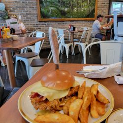 Honey chicken sandwich