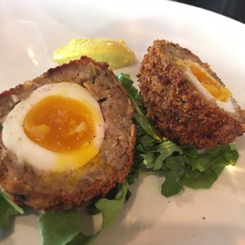 Robust Wine Bar - Scotch egg curry flavored MUST HAVE - Wine Bars Near Me - Webster Groves, Missouri