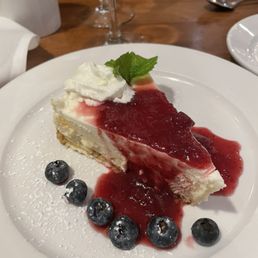 Cheesecake was good Cheesecake was good
