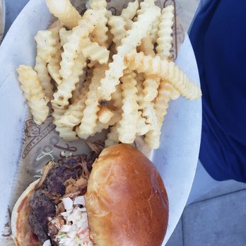 Tin Roof - The smashville burger with fries - Bars Near Me - Myrtle Beach, South Carolina Tin Roof - The smashville burger with fries - Bars Near Me - Myrtle Beach, South Carolina