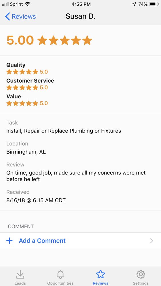Slide of Bear Plumbing