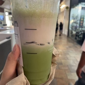 Starbucks - Matcha lavender latte - Coffee & Tea Near Me - Aiea, Hawaii