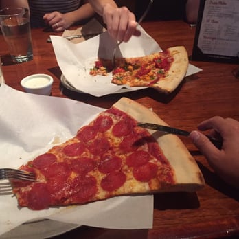 Talarico's Pizzeria - Their pepperoni pizza and the buffalo chicken of some sort - Pizza Near Me - Seattle, Washington Talarico's Pizzeria - Their pepperoni pizza and the buffalo chicken of some sort - Pizza Near Me - Seattle, Washington