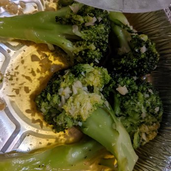 7th Ave Donuts & Diner - Sauteed broccoli in garlic butter (was a side dish w/meatloaf) - Donuts Near Me - Brooklyn, New York