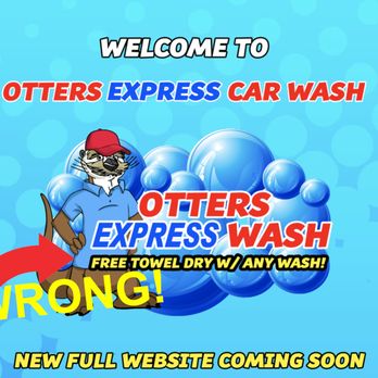 Otters Express Car Wash - Don't expect a "free" towel dry. - Car Wash Near Me - Cedar Park, Texas Otters Express Car Wash - Don't expect a "free" towel dry. - Car Wash Near Me - Cedar Park, Texas