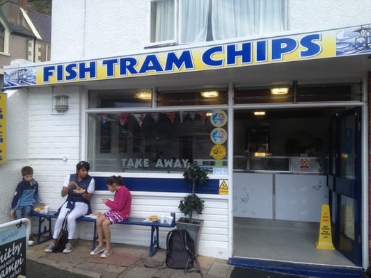 Fish Tram Chips Llandudno by null
