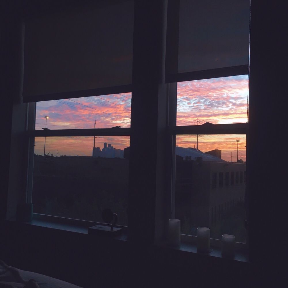Early morning view from my window