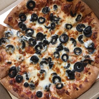 Nick's Pizza - Individual thin crust pizza w black olives - Pizza Near Me - Ferndale, Michigan Nick's Pizza - Individual thin crust pizza w black olives - Pizza Near Me - Ferndale, Michigan