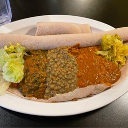 Altu's Ethiopian Cuisine - Four Vegetarian Combo