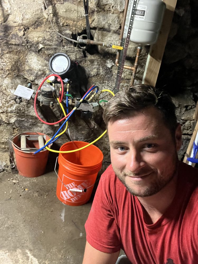 Slide of Harding Backflow Testing