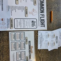 Common Grounds Coffeehouse - Flight menu. Really fun