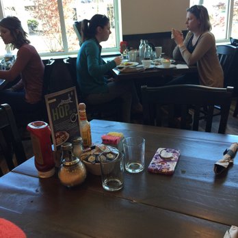 First Watch - Tables are small! This is supposed to seat four! - Breakfast & Brunch Near Me - Chattanooga, Tennessee