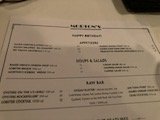 Menu photo 2 Morton's The Steakhouse Scottsdale, AZ