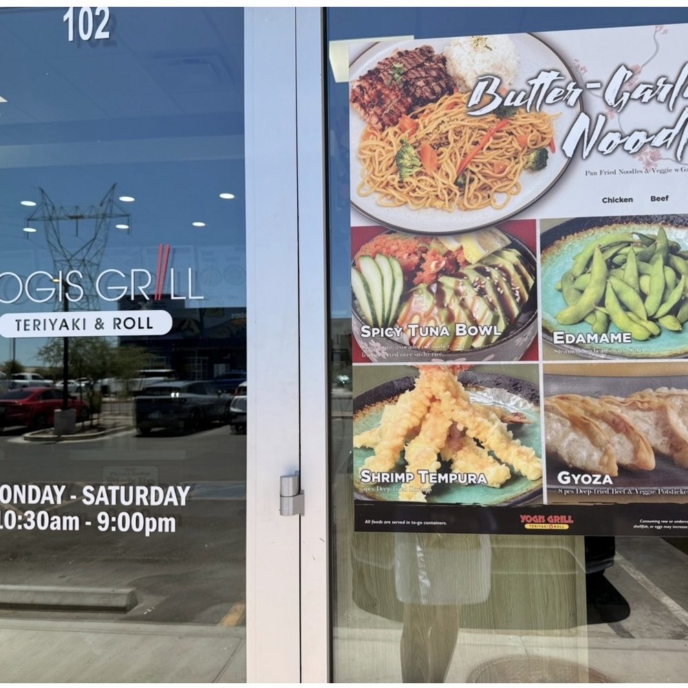 Yogis  Grill - Outside - Japanese Near Me - San Tan Valley, Arizona
