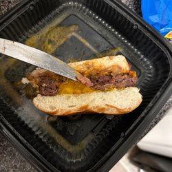 Ted's Montana Grill - Cheese Bison Burger