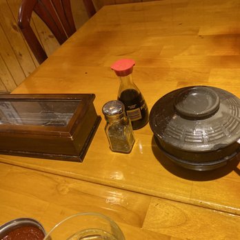 Yett Gol - Utensils, condiments, and lots of salt - Korean Near Me - Silver Spring, Maryland