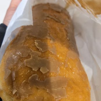 Bosa Donuts - My Maple Bar (which looked fine til I turned it upside down! ) - Donuts Near Me - Chandler, Arizona Bosa Donuts - My Maple Bar (which looked fine til I turned it upside down! ) - Donuts Near Me - Chandler, Arizona