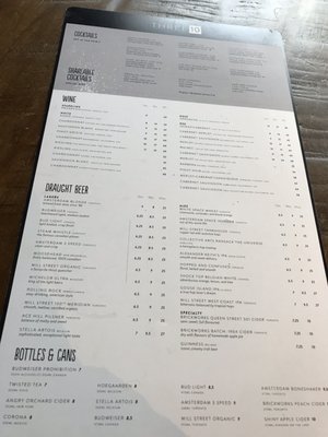 Menu photo 2 The Rec Room Toronto, ON Menu photo 2 The Rec Room Toronto, ON