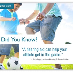 Achieve Hearing & Rehabilitation - Hearing Aids for Athletes