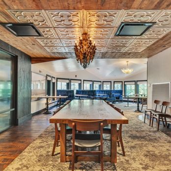 Slope Room - Back Dining Room at Slope Room inside Gravity Haus Vail - New American Near Me - Vail, Colorado