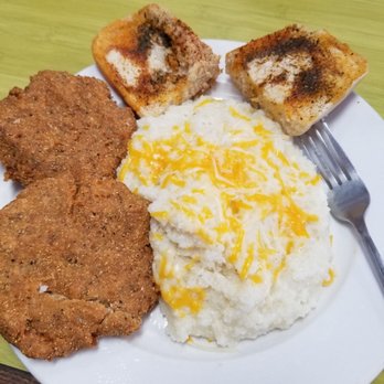 Sal's Gumbo Shack - Salmon croquettes & grits - Seafood Near Me - Long Beach, California Sal's Gumbo Shack - Salmon croquettes & grits - Seafood Near Me - Long Beach, California