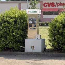 7-Eleven - Air. I don't think it's free.