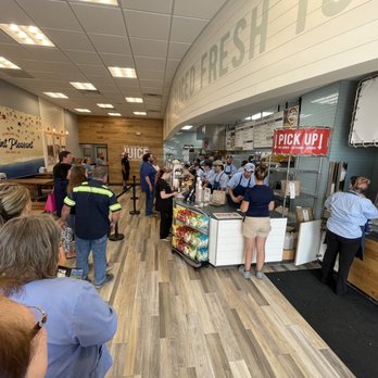 Jersey Mike's Subs - Lines on grand opening day - Fast Food Near Me - Joplin, Missouri