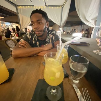 Aged  - Whitepeach sangria - Steakhouses Near Me - Forest Hills, New York