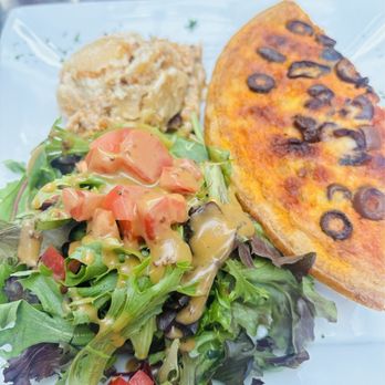 Cafe Laurent - Quiches Aux Olives - French Near Me - Mar Vista, California
