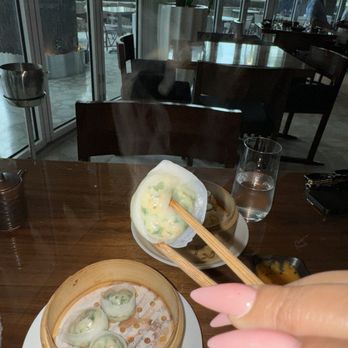Novikov Miami - Shrimp and cilantro dim sum - Chinese Near Me - Miami, Florida Novikov Miami - Shrimp and cilantro dim sum - Chinese Near Me - Miami, Florida
