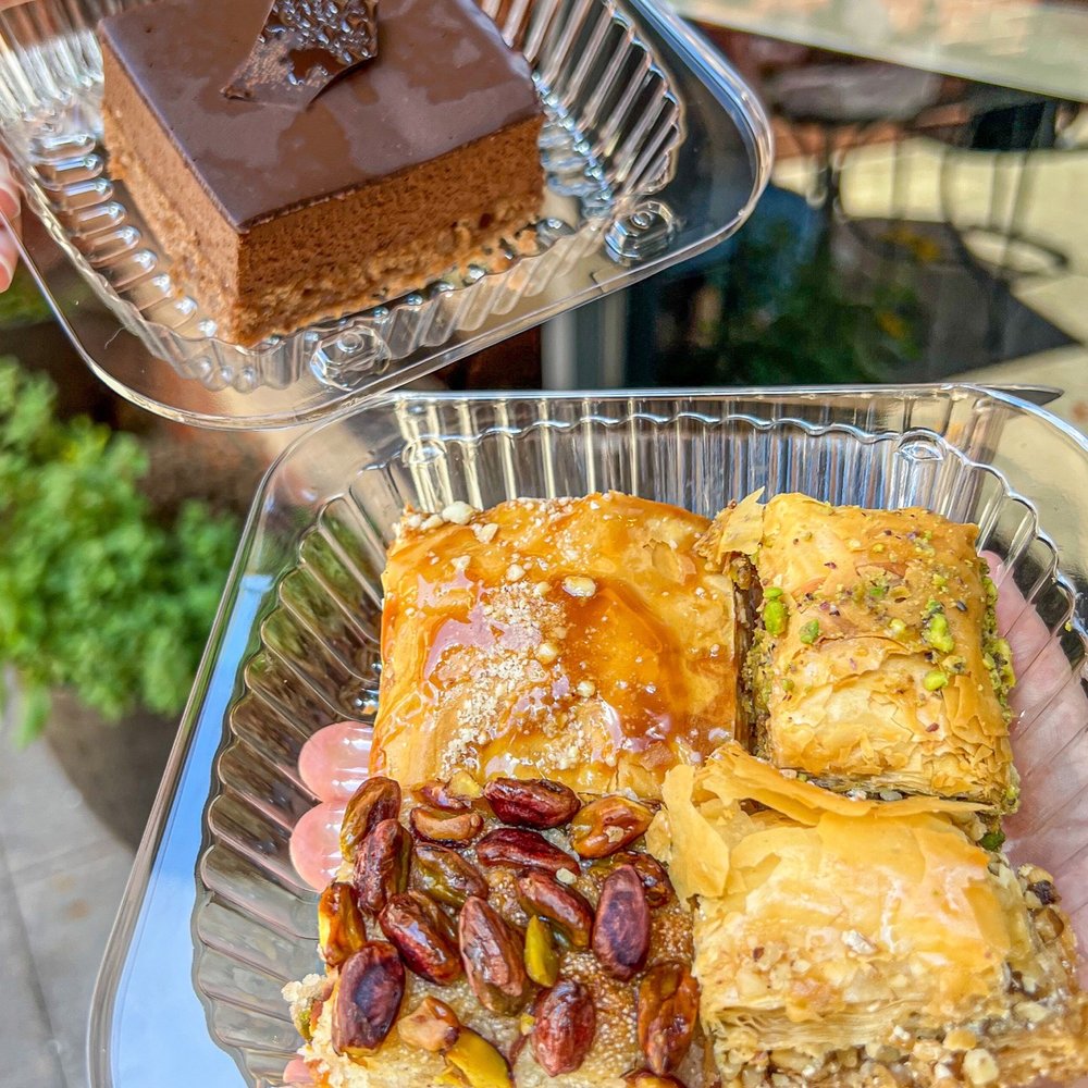 Sassool - Walnut Baklava Pistachio Baklava - Mediterranean Near Me - Cary, North Carolina Sassool - Walnut Baklava Pistachio Baklava - Mediterranean Near Me - Cary, North Carolina