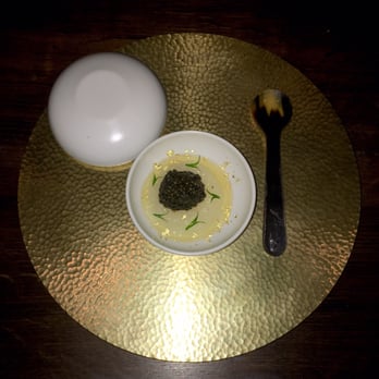 Benu - Such a delicious way to start off the meal... Delicious caviar. - Asian Fusion Near Me - San Francisco, California
