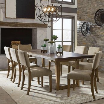 Bold City Liquidation - Live edge 9pcs dining set - Furniture Stores Near Me - Jacksonville, Florida