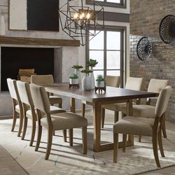 Bold City Liquidation - Live edge 9pcs dining set