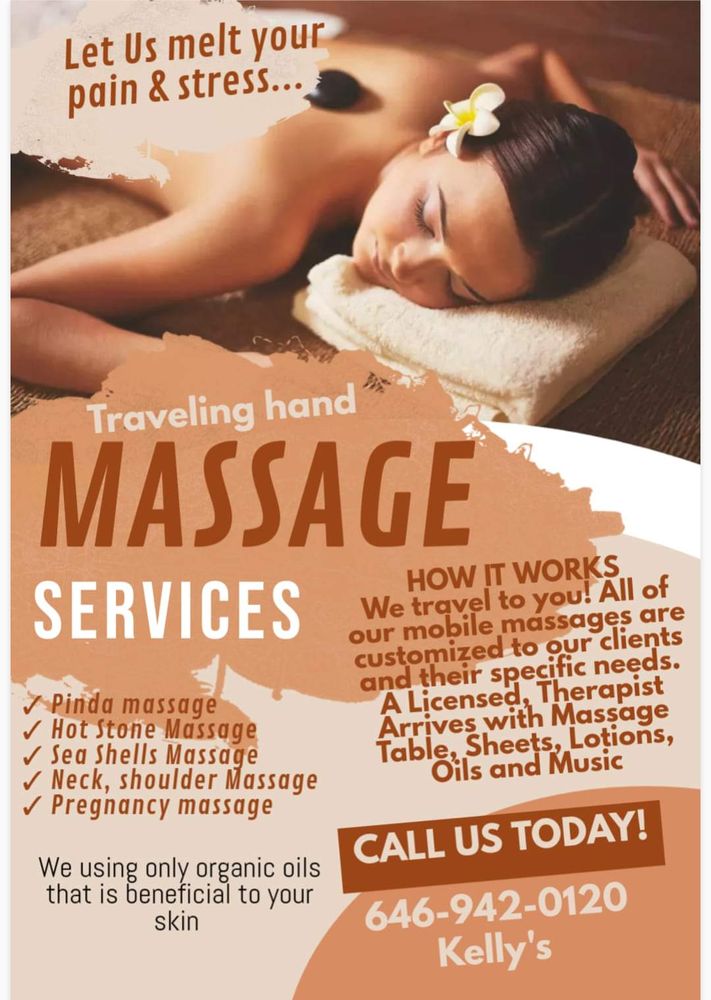 Traveling Hand Massage Logo