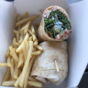 The Mixx - Cobb wrap with French fries - American Near Me - Overland Park, Kansas The Mixx - Cobb wrap with French fries - American Near Me - Overland Park, Kansas