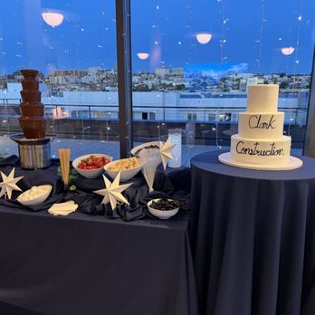 Ranch Events - Dessert buffet stand, chocolate fountain, and wedding cake (for company event) - Caterers Near Me - San Diego, California Ranch Events - Dessert buffet stand, chocolate fountain, and wedding cake (for company event) - Caterers Near Me - San Diego, California