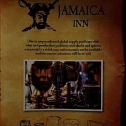 Jamaica Inn - Menu