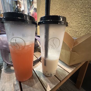 Allmytea Cafe - 2 regular size boba. - Coffee & Tea Near Me - Anaheim, California Allmytea Cafe - 2 regular size boba. - Coffee & Tea Near Me - Anaheim, California
