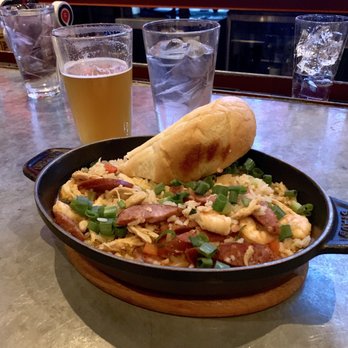 Smack Shack - Jambalaya at the bar. - Seafood Near Me - Minneapolis, Minnesota