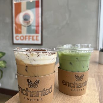 Enchanted Coffee - New London & Organic Matcha Latte - Coffee & Tea Near Me - Santa Ana, California