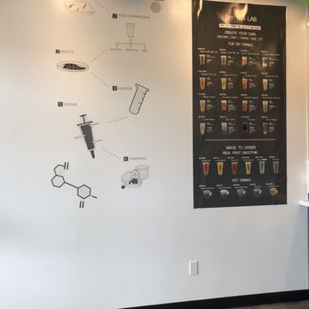 DIY Tea Lab - Newcastle - Menu and instructions on how to make your tea! - Bubble Tea Near Me - Newcastle, Washington