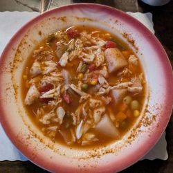 Ray's Pier - Veggie crab soup