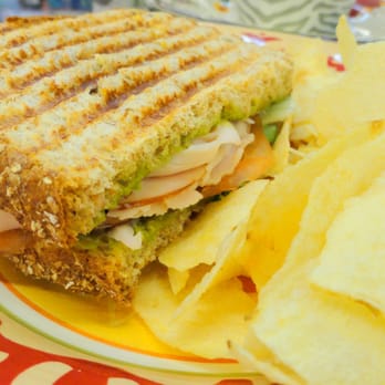 Sophia's Place - Smoked Turkey and Asiago (with arugula, tomato, pesto, on 12-grain bread) - Delis Near Me - Baltimore, Maryland Sophia's Place - Smoked Turkey and Asiago (with arugula, tomato, pesto, on 12-grain bread) - Delis Near Me - Baltimore, Maryland